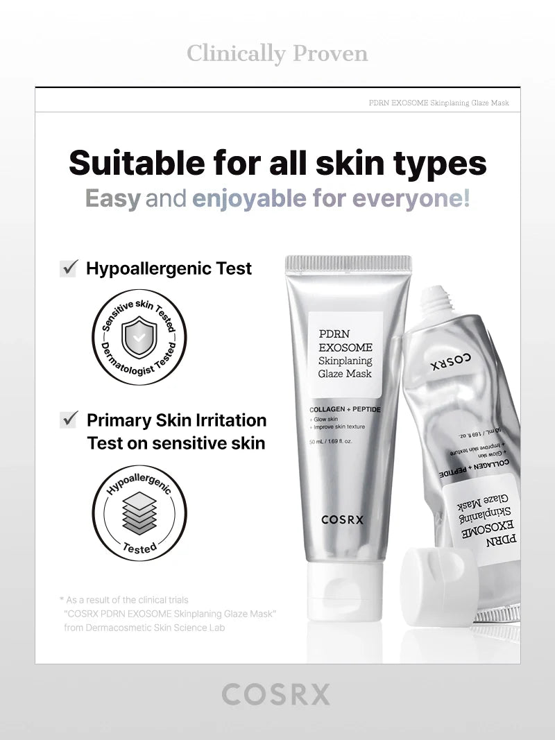 COSRX PDRN Exosome Skin Plaining Glaze Mask - 50ml — official product gallery image 14