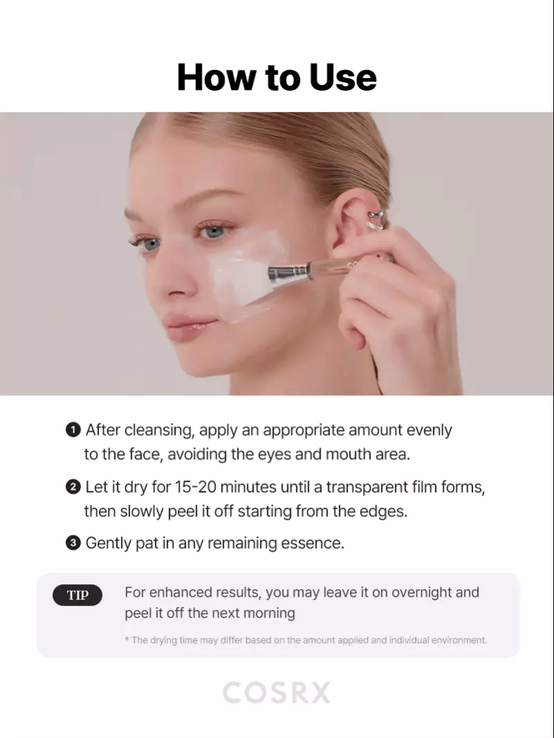 COSRX PDRN Exosome Skin Plaining Glaze Mask - 50ml — official product gallery image 16