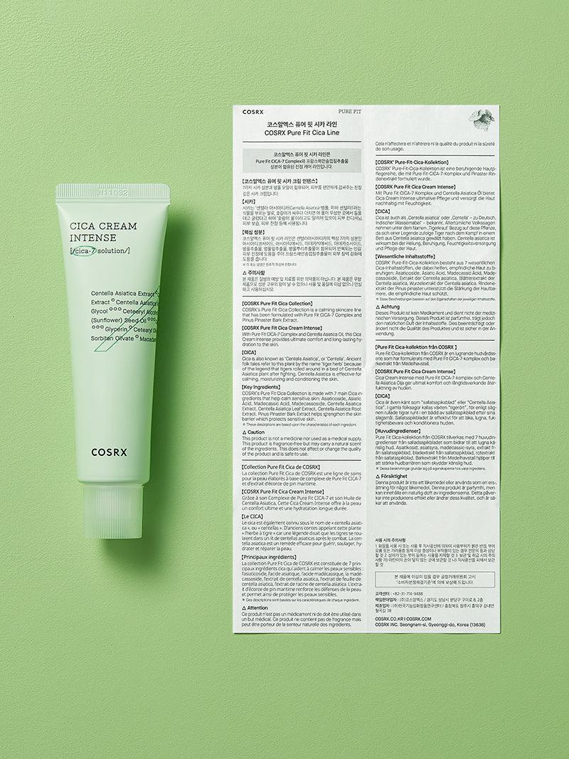 COSRX Pure Fit Cica Cream Intense - 50ml — official product gallery image 3