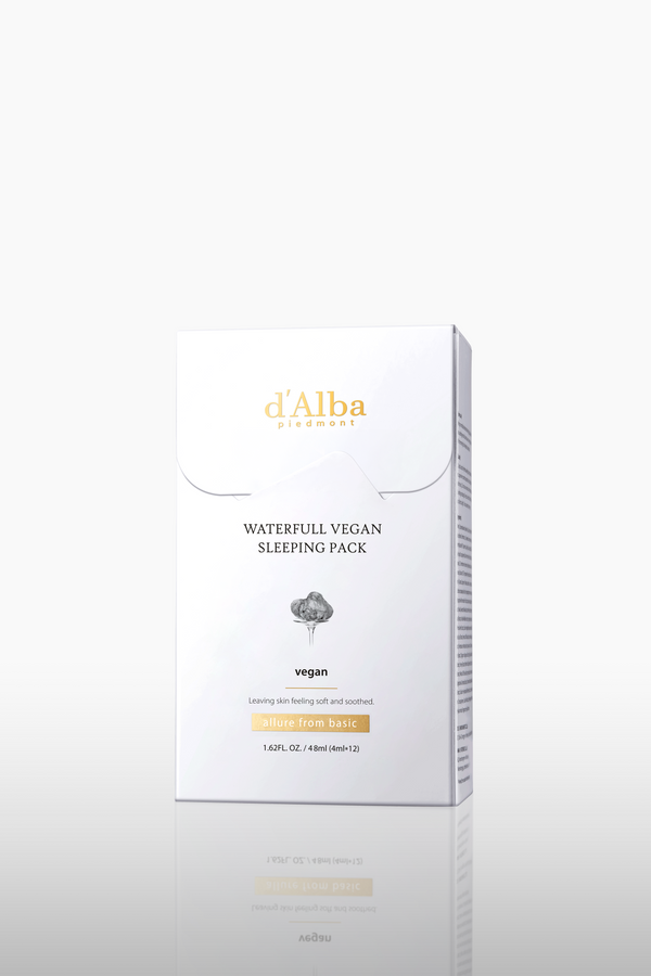 d'Alba Waterfull Vegan Sleeping Pack - 12pcs — official product image