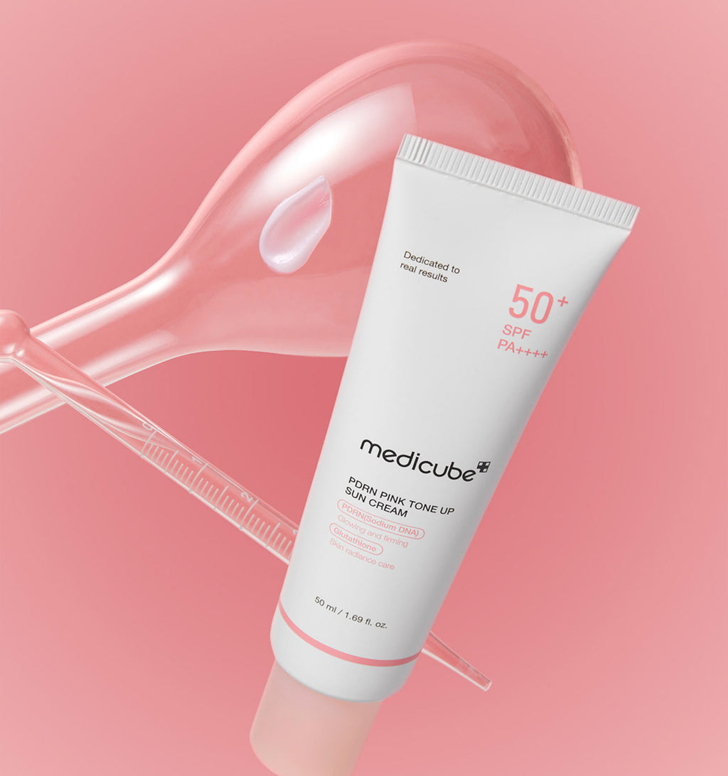 Medicube PDRN Pink Tone-Up Sun Cream — official gallery image 3