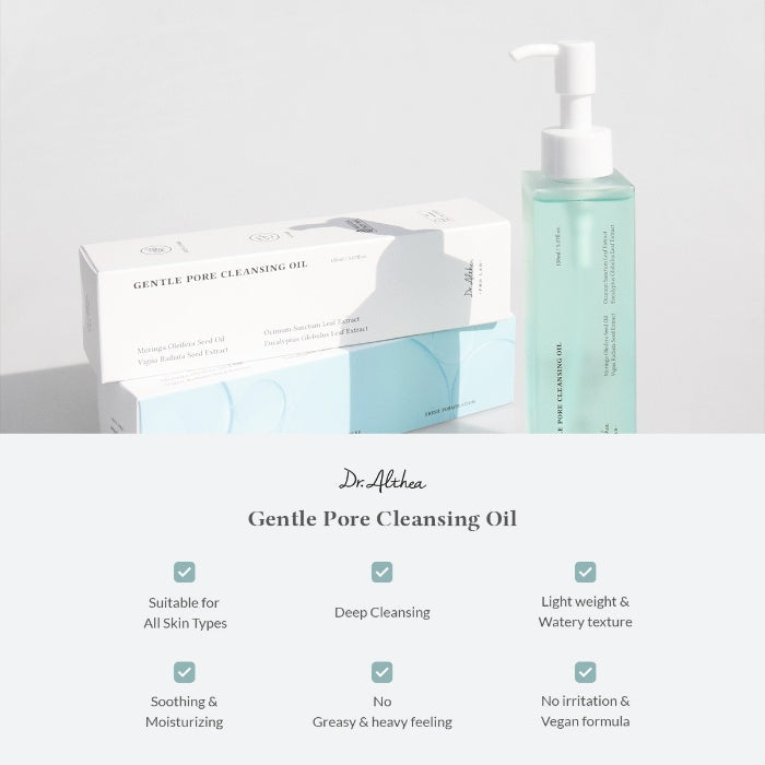Dr.Althea Gentle Pore Vegan Cleansing Oil - 150ml — official product gallery image 6