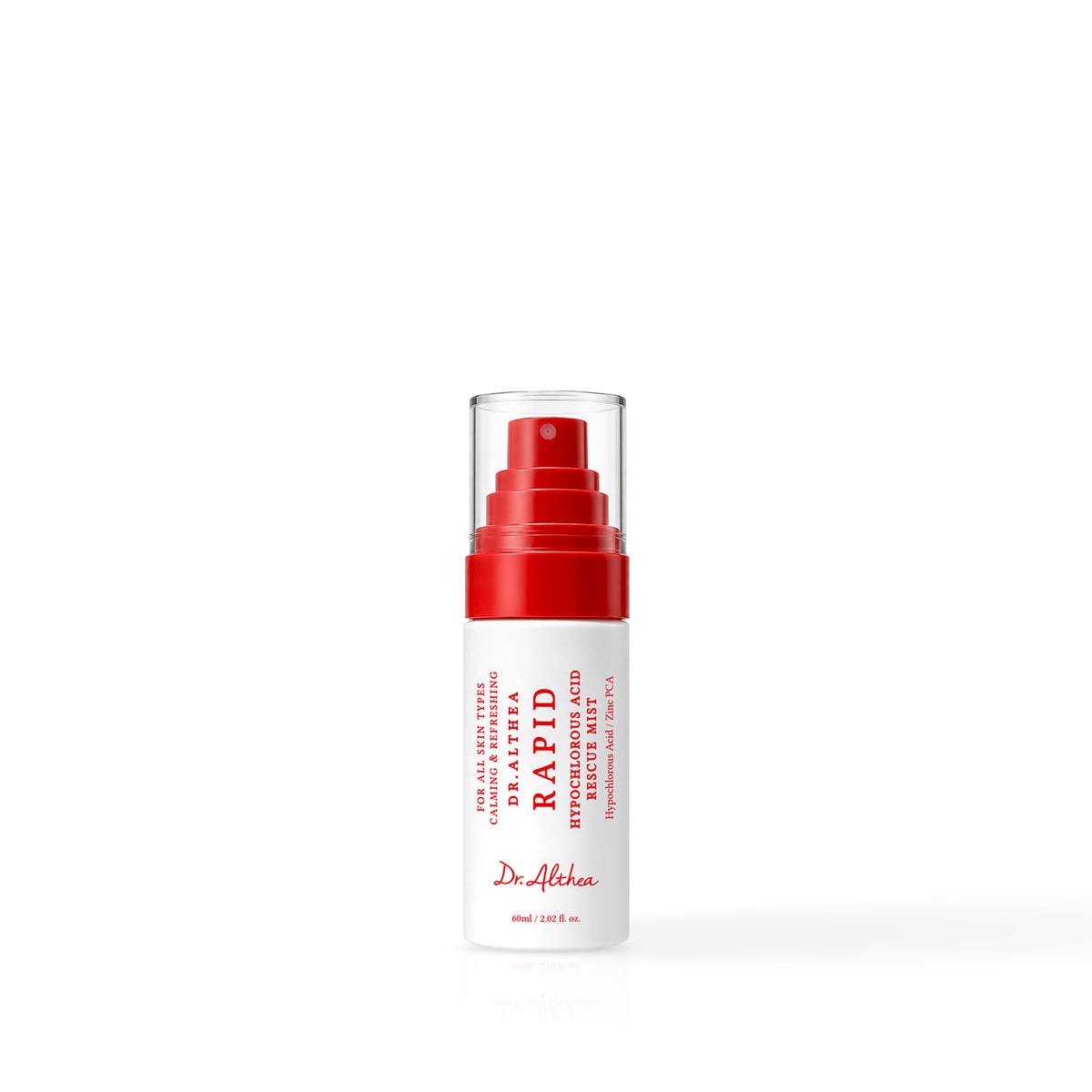 Dr.Althea Rapid Hypochlorous Acid Rescue Mist - 60ml — official product gallery image 2