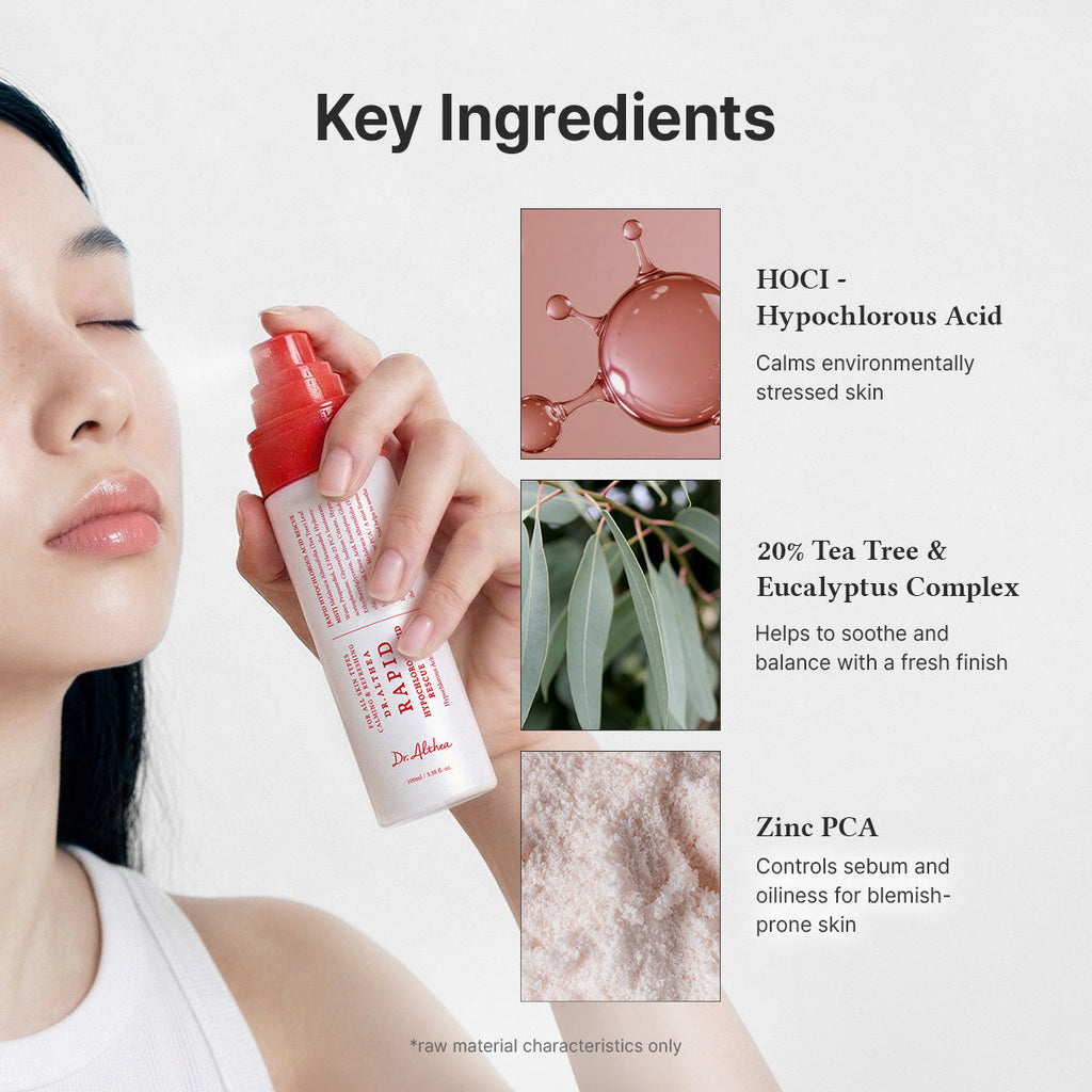 Dr.Althea Rapid Hypochlorous Acid Rescue Mist - 60ml — official product gallery image 4