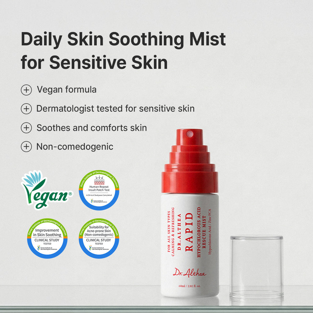 Dr.Althea Rapid Hypochlorous Acid Rescue Mist - 60ml — official product gallery image 8