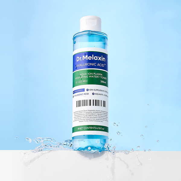 Dr. Melaxin Aqua Ion Plasma Watery Toner — official product image