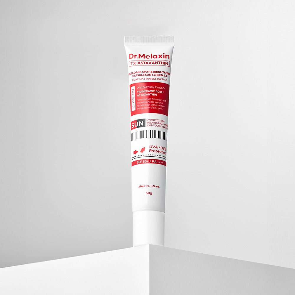 Dr. Melaxin Astaxanthin Freckle Capsule Sunscreen — official product image