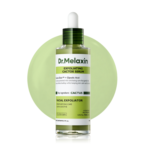 Dr. Melaxin Cactox Exfoliating Peel Shot Serum — official product image