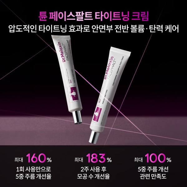 Dr. Melaxin Facephalt Tightening Cream — official product image