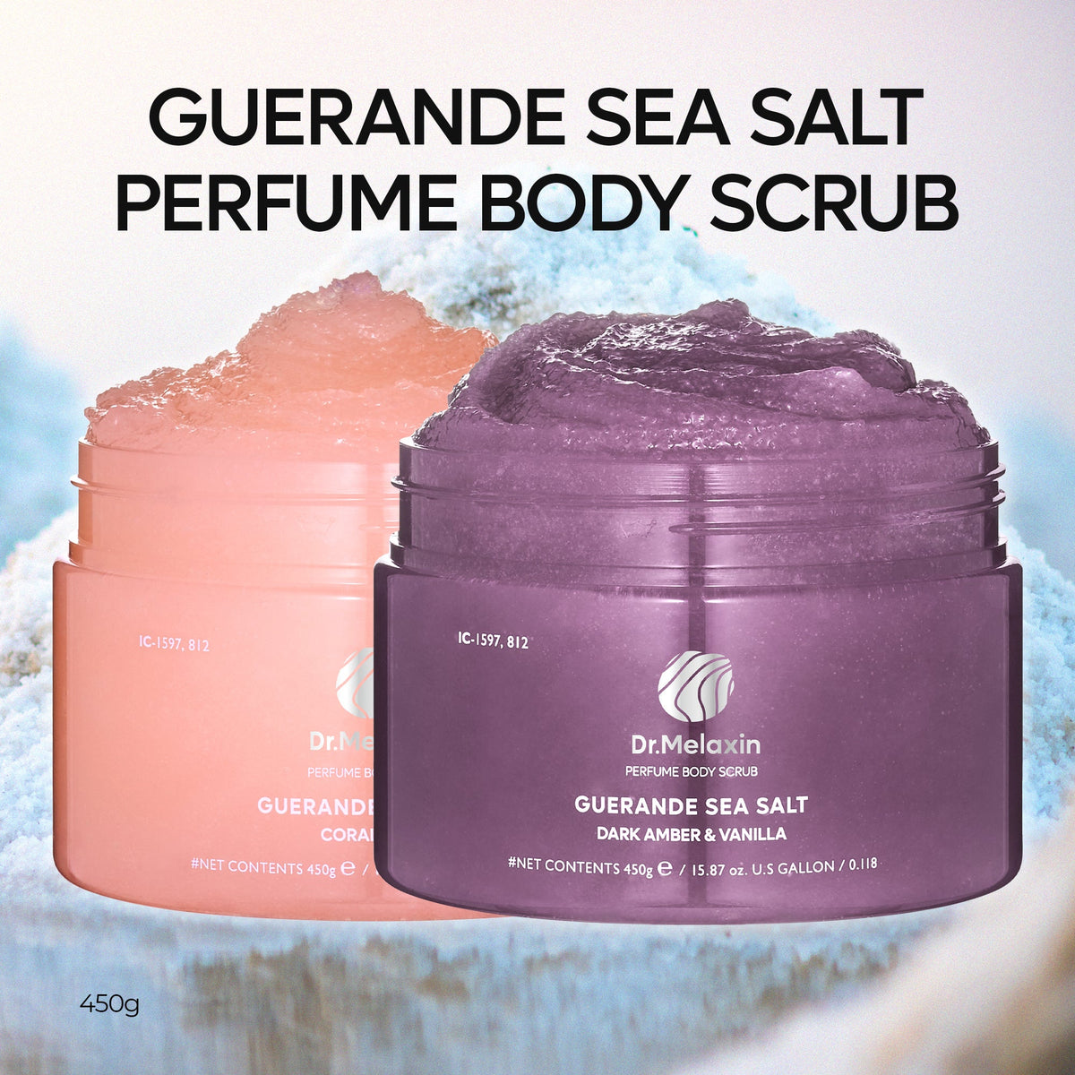 Dr. Melaxin Guerande Sea Salt Perfume Body Scrub — official product gallery image 2
