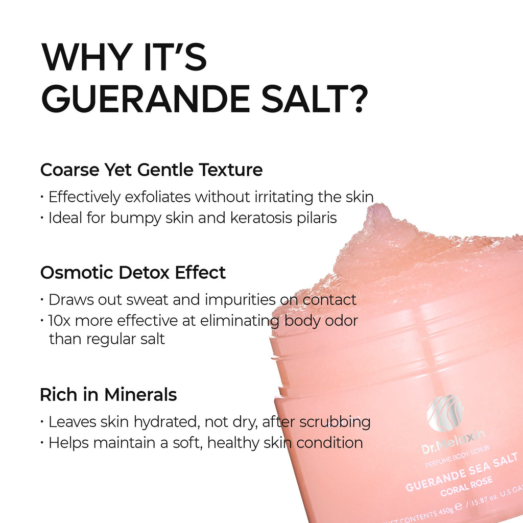 Dr. Melaxin Guerande Sea Salt Perfume Body Scrub — official product gallery image 3