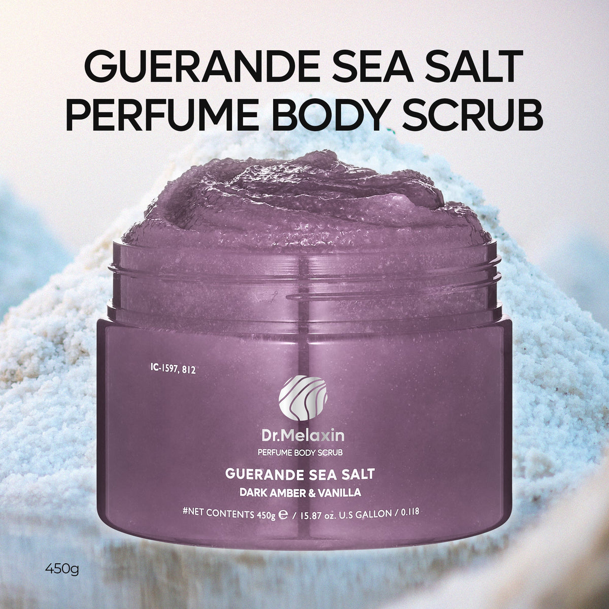Dr. Melaxin Guerande Sea Salt Perfume Body Scrub — official product gallery image 8
