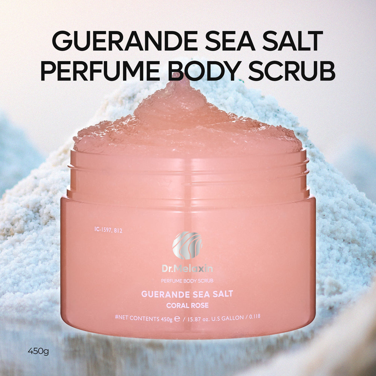 Dr. Melaxin Guerande Sea Salt Perfume Body Scrub — official product gallery image 12