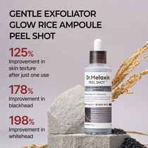 Dr. Melaxin Peel Shot Glow Black Rice Ampoule — official product gallery image 3