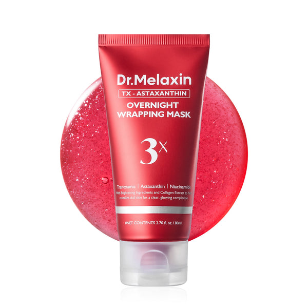 Dr. Melaxin TX-Astaxanthin Overnight Wrapping Mask — official product image