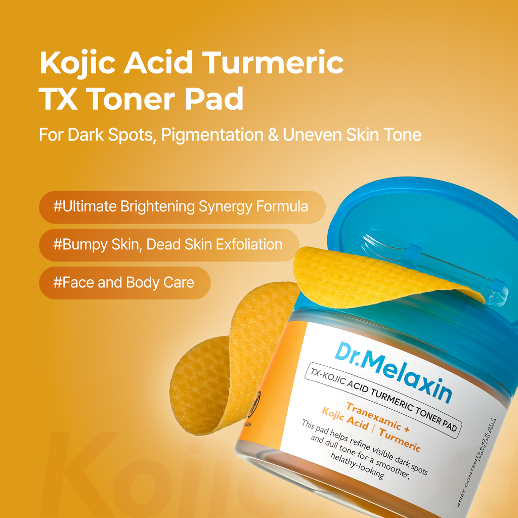 Dr. Melaxin TX Kojic Acid Turmeric Toner Pad — official product gallery image 2