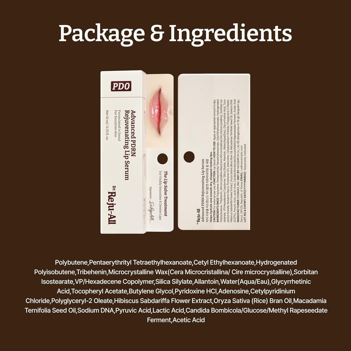 Dr. Reju-All Advanced PDRN Rewetting Lip Serum - 10ml — official product gallery image 9