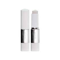 Elroel Blanc Cover Cream Stick Deep (Dark) shown closed and open on a white background