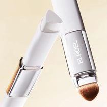 Elroel Blanc Cover Cream Stick Medium showing the cream end and brush end