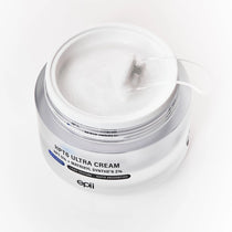 epii HPT6 Ultra Cream 5% — Nourishing cream for face and neck; open jar and cream.