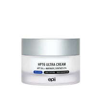 epii HPT6 Ultra Cream 5% — Helps improve the appearance of firmness and fine lines; white-background packshot.