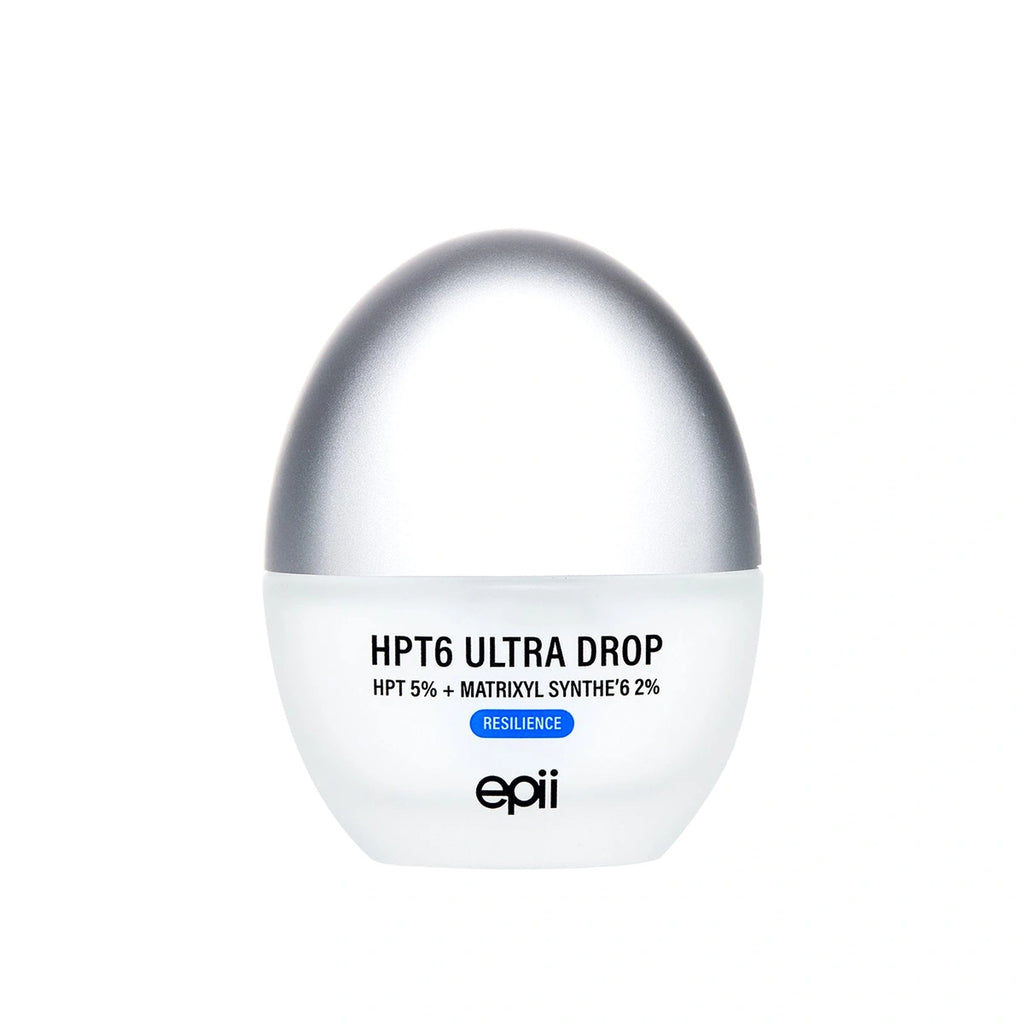 epii HPT6 Ultra Drop 5% — Helps improve the appearance of firmness and fine lines; white-background packshot.