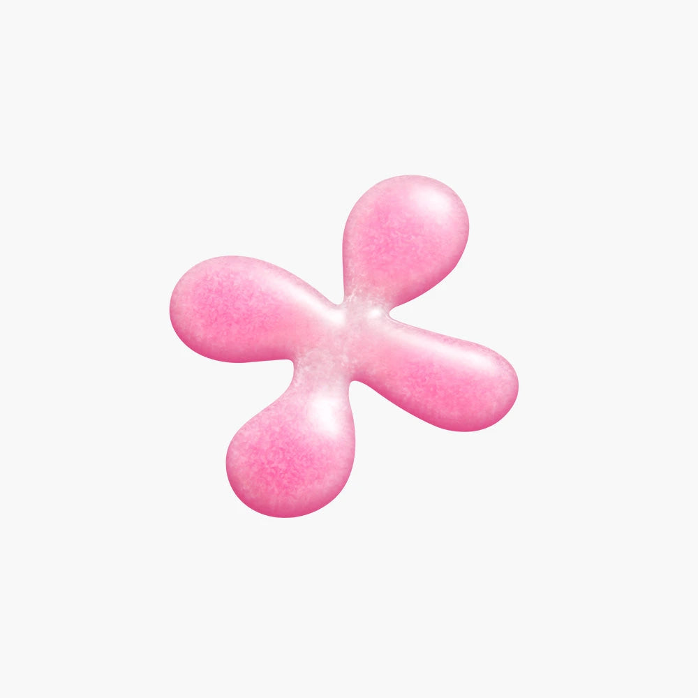 Eqqualberry LUSH BLUSH NAD+ Peptide Boosting Serum — Helps tired-looking skin appear smoother and more radiant; | Pink serum texture swatch