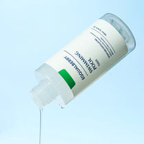 Eqqualberry Swimming Pool Toner — Layers comfortably for additional hydration; | Toner pouring from the bottle