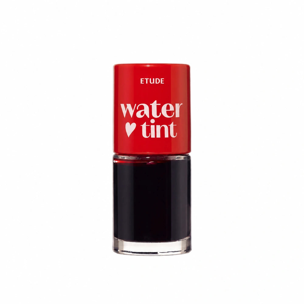 ETUDE Dear Darling Water Tint — Cherry Ade for a lightweight wash of lip colour, current bottle on white