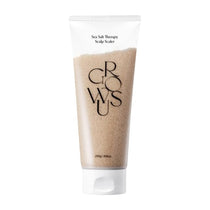 Growus Sea Salt Therapy Scalp Scaler 250g tube on a white background