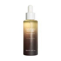 Haruharu Wonder Black Rice Facial Oil — 30 ml bottle on a white background