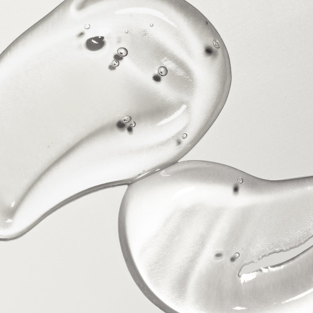 Close-up of the clear gel texture of Haruharu Wonder Centella 4% TXA Gel Serum.