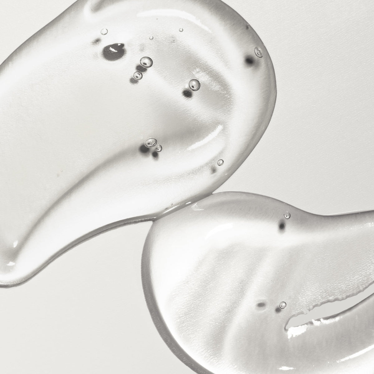 Close-up of the clear gel texture of Haruharu Wonder Centella 4% TXA Gel Serum.