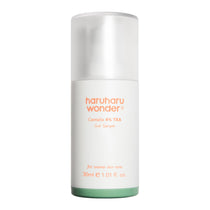Haruharu Wonder Centella 4% TXA Gel Serum 30 ml bottle, front view on a white background.
