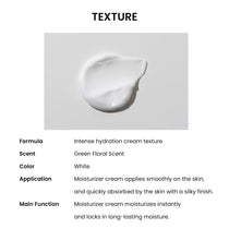 Heimish Moringa Ceramide Hyaluronic Hydrating Cream texture and finish information