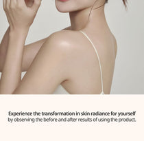 Heveblue Makeup Pro Ecto Namu Water Mist 50 ml — model and hydrated-skin presentation.