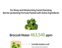 Heveblue Salmon Caring Centella Bubble Cleanser 200 ml — broccoli and centella ingredient guide.