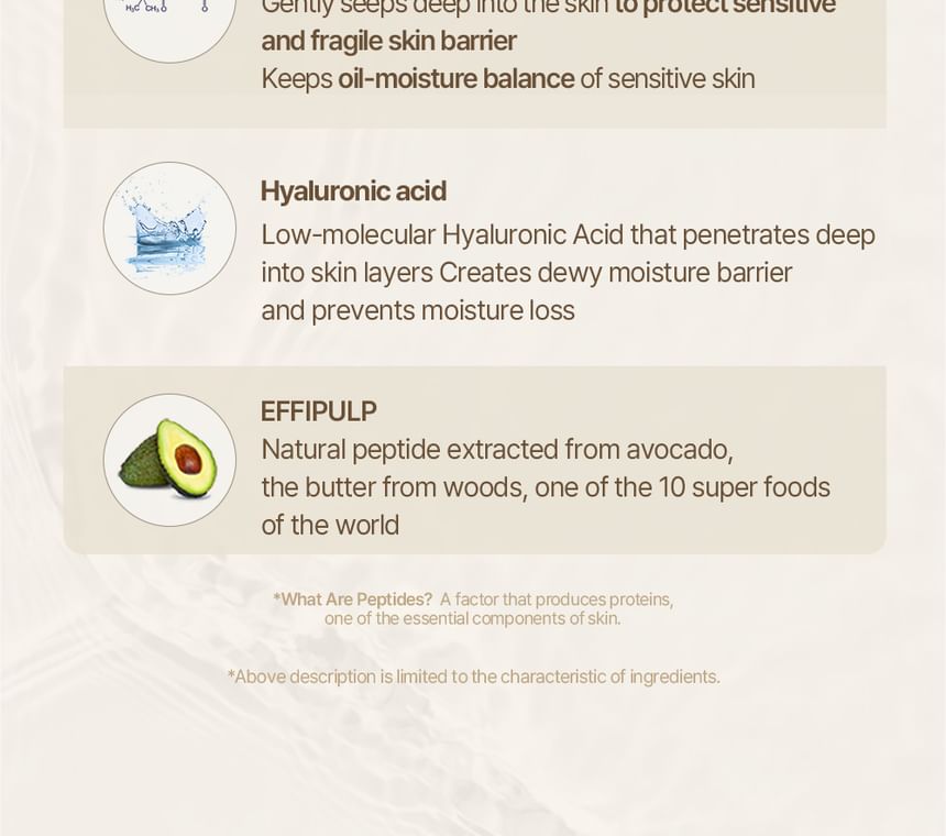 Heveblue Salmon Caring Centella Toner 200 ml — hyaluronic acid and avocado ingredient guide.