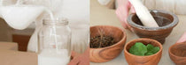 Heveblue Salmon Caring Centella Toner 200 ml — botanical water preparation photography.