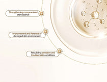 Heveblue Salmon Caring Newpair PDRN Booster 100,000 Shot Essence 5 ml — manufacturer essence ingredient diagram.