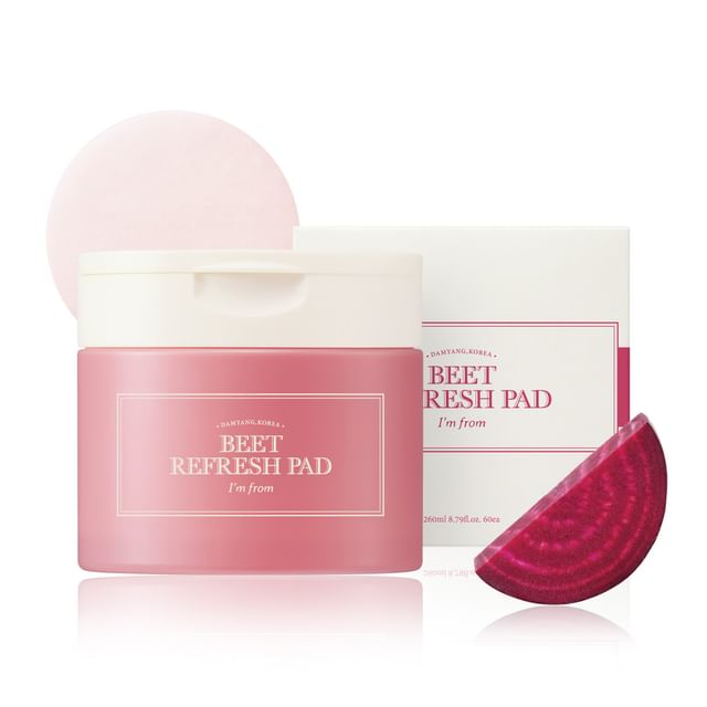 I'm From Beet Refresh Pads 260ml — product on a white background