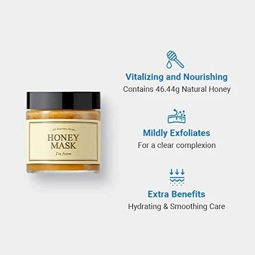 I'm From Honey Mask — manufacturer honey-mask benefits panel