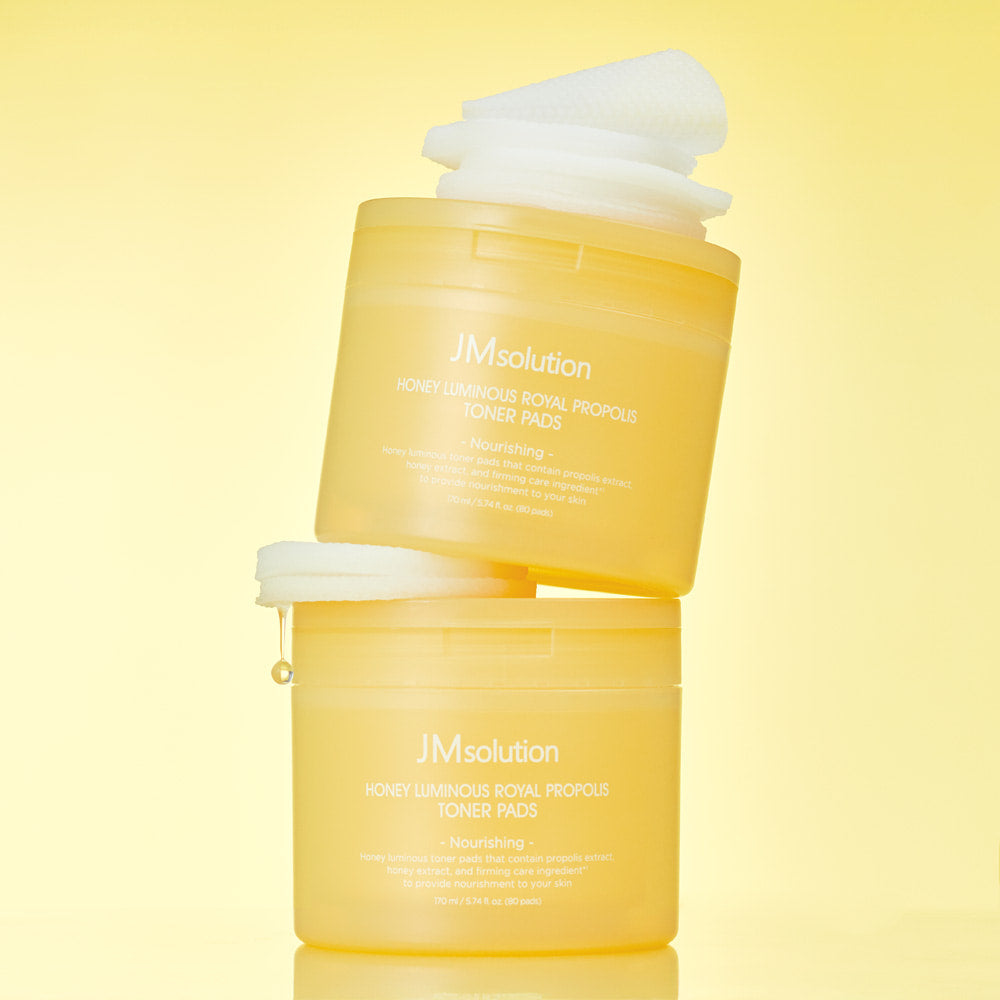 JMsolution Honey Luminous Royal Propolis Toner Pads — official gallery detail 2