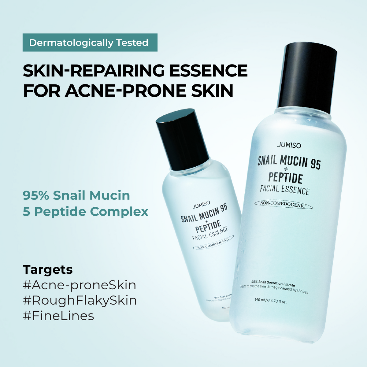 Snail Mucin 95% + Peptide Essence 140ml — official gallery view 2