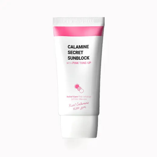 K-Secret Calamine Secret Sunblock SPF50+ PA++++ — official product image 2