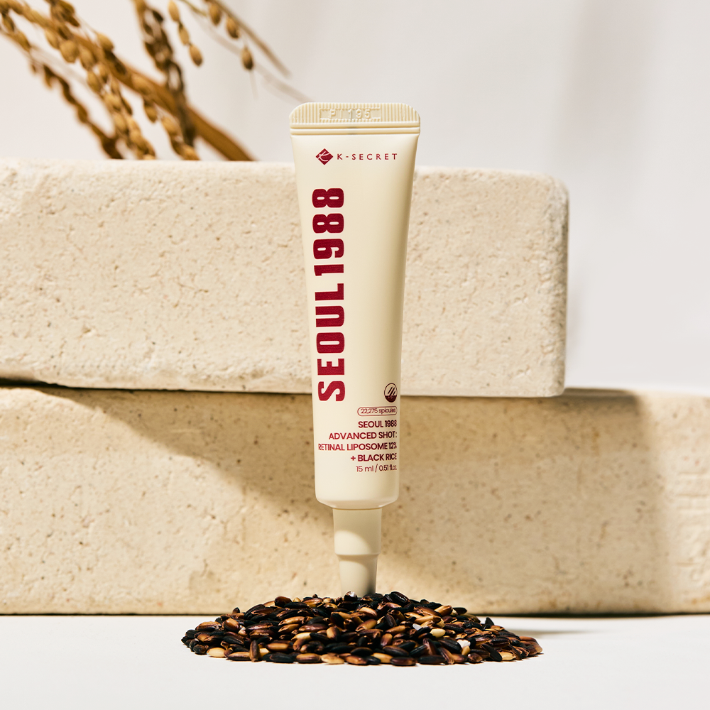 K-Secret Seoul 1988 Advanced Shot Retinal Liposome 12% + Black Rice — official product image 5