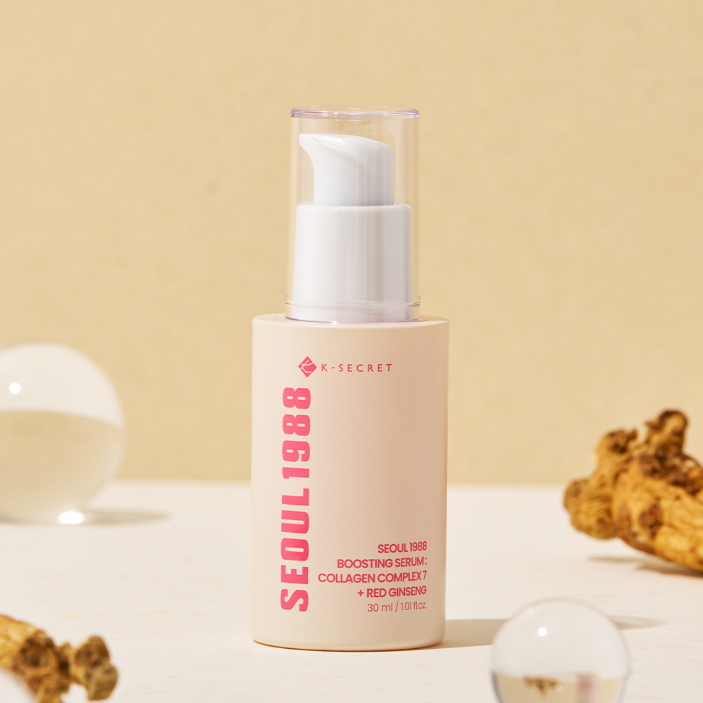 K-Secret Seoul 1988 Boosting Serum Collagen Complex 7 + Red Ginseng — official product image 4