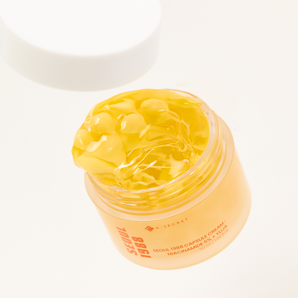 K-Secret Seoul 1988 Capsule Cream Niacinamide 5% + Yuja — official product image 2
