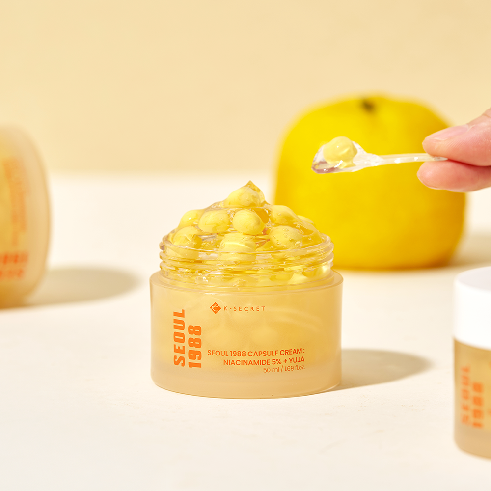 K-Secret Seoul 1988 Capsule Cream Niacinamide 5% + Yuja — official product image 5