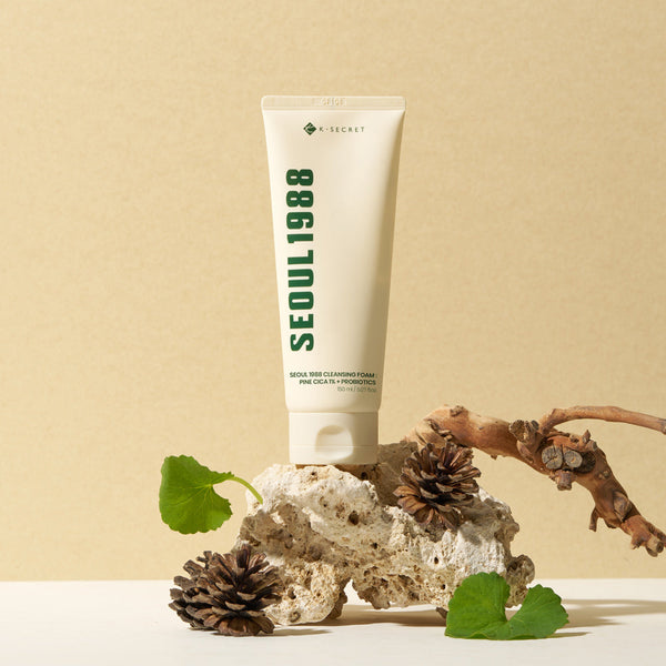 K-Secret Seoul 1988 Cleansing Foam Pine Cica 1% + Probiotics — official product image 1